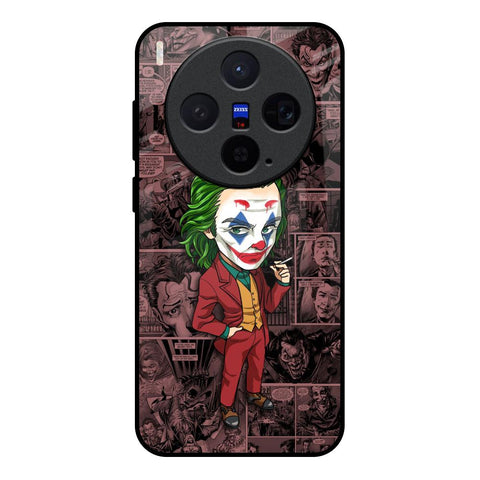 Joker Cartoon Vivo X300 5G Glass Back Cover Online