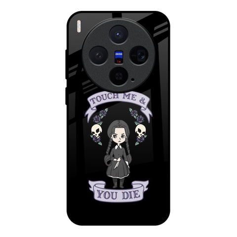 Touch Me & You Die Vivo X300 5G Glass Back Cover Online