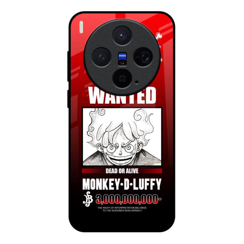 Luffy Wanted Vivo X300 5G Glass Back Cover Online