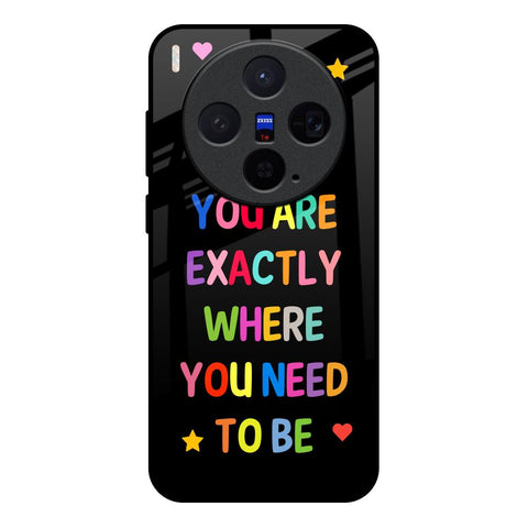 Magical Words Vivo X300 5G Glass Back Cover Online