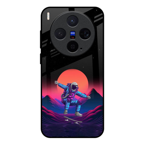 Retro Astronaut Vivo X300 5G Glass Back Cover Online