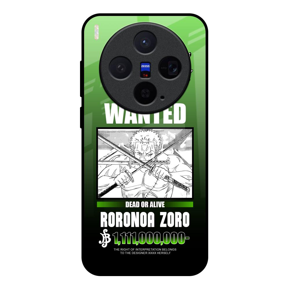 Zoro Wanted Vivo X300 5G Glass Back Cover Online