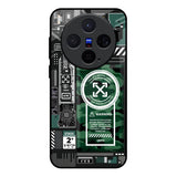 Green Camo Circuit Vivo X300 5G Glass Back Cover Online