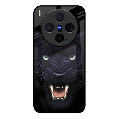 Angry Black Tiger Vivo X300 5G Glass Back Cover Online
