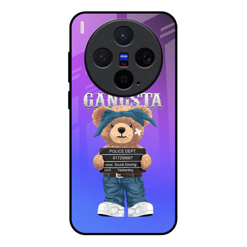 Gangsta Bear Vivo X300 5G Glass Back Cover Online