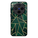 Abstract Green Vivo X300 5G Glass Back Cover Online