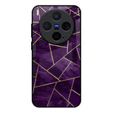 Geometric Purple Vivo X300 5G Glass Back Cover Online