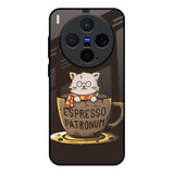Tea With Kitty Vivo X300 5G Glass Back Cover Online