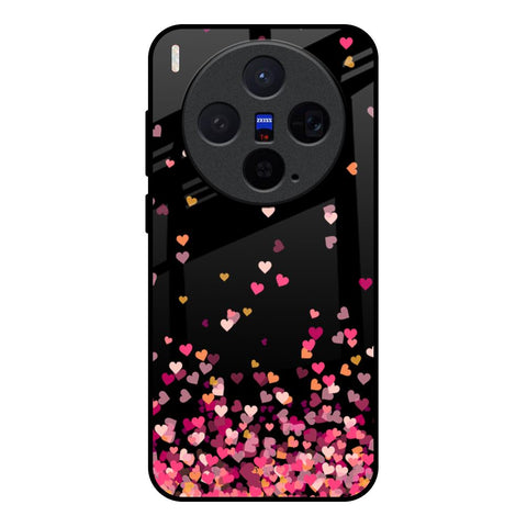 Heart Rain Fall Vivo X300 5G Glass Back Cover Online