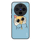 Adorable Cute Kitty Vivo X300 5G Glass Back Cover Online