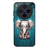 Adorable Baby Elephant Vivo X300 5G Glass Back Cover Online
