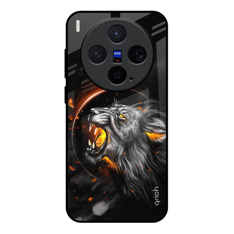 Aggressive Lion Vivo X300 5G Glass Back Cover Online