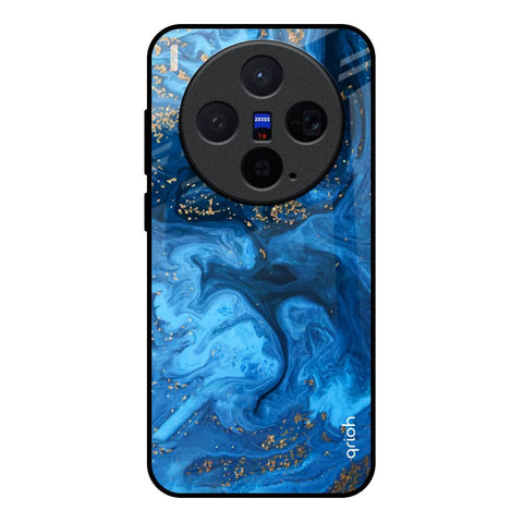 Gold Sprinkle Vivo X300 5G Glass Back Cover Online