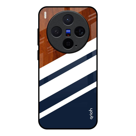 Bold Stripes Vivo X300 5G Glass Back Cover Online