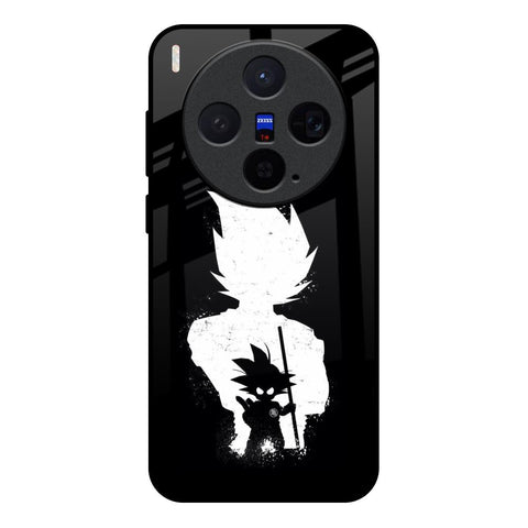Monochrome Goku Vivo X300 5G Glass Back Cover Online