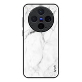 Modern White Marble Vivo X300 5G Glass Back Cover Online