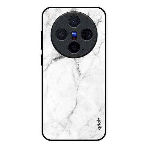 Modern White Marble Vivo X300 5G Glass Back Cover Online