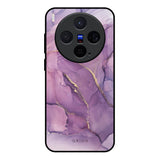 Purple Gold Marble Vivo X300 5G Glass Back Cover Online
