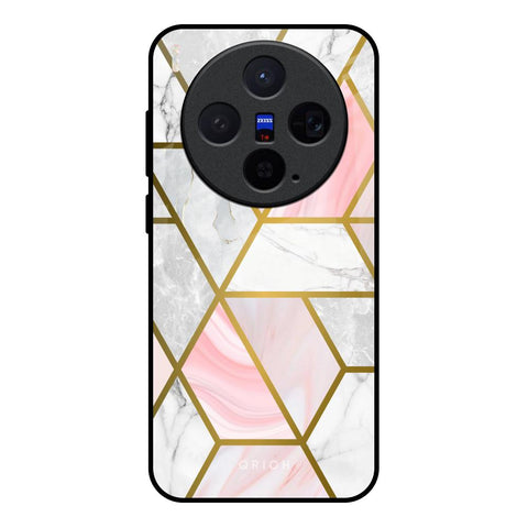 Geometrical Marble Vivo X300 5G Glass Back Cover Online