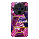 Electroplated Geometric Marble Vivo X300 5G Glass Back Cover Online