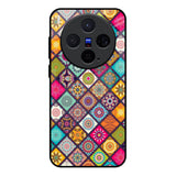 Multicolor Mandala Vivo X300 5G Glass Back Cover Online