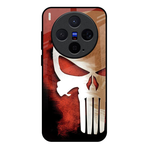 Red Skull Vivo X300 5G Glass Back Cover Online
