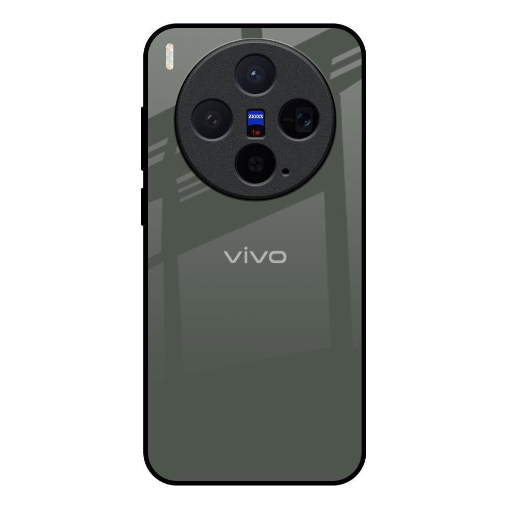 Charcoal Vivo X300 5G Glass Back Cover Online