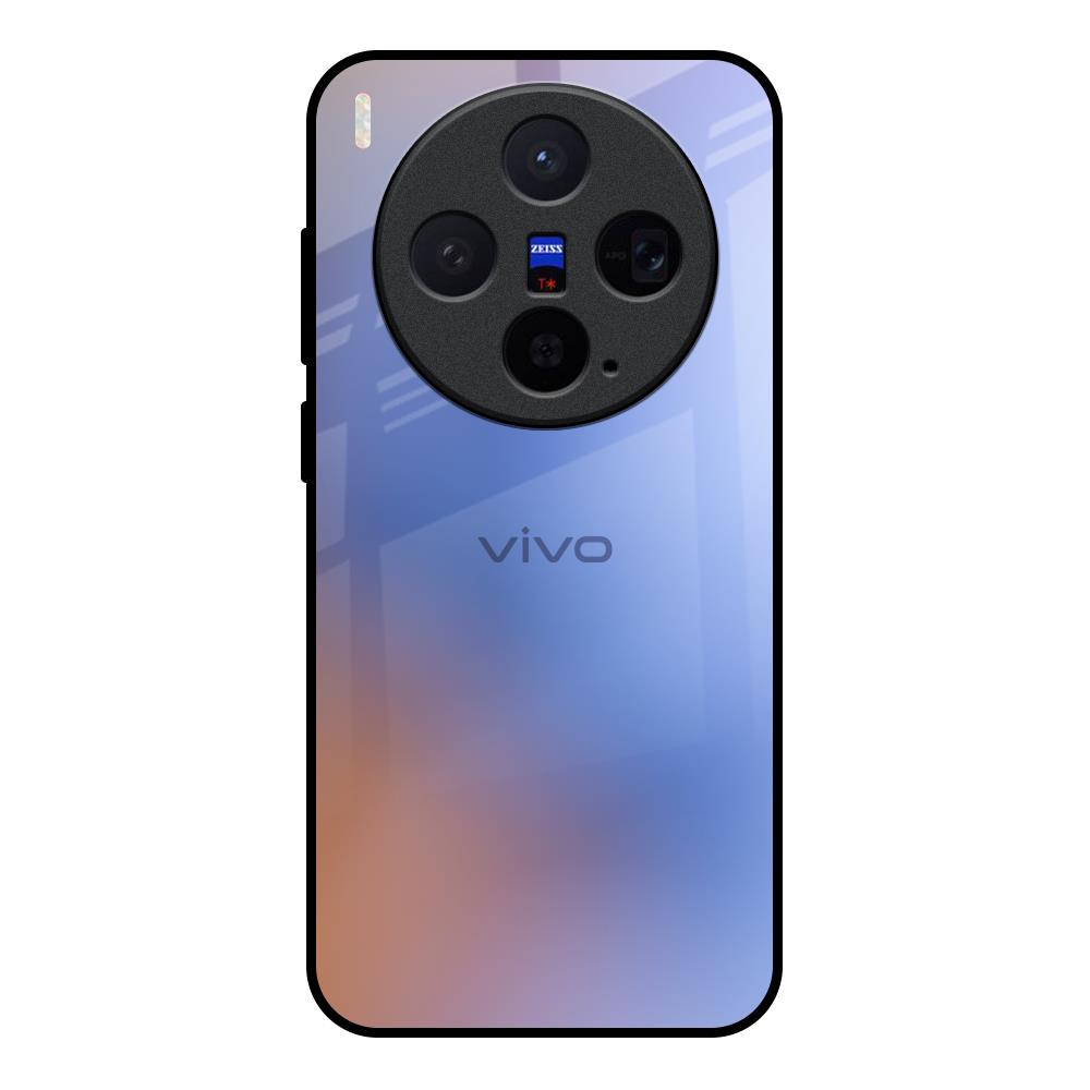 Blue Aura Vivo X300 5G Glass Back Cover Online