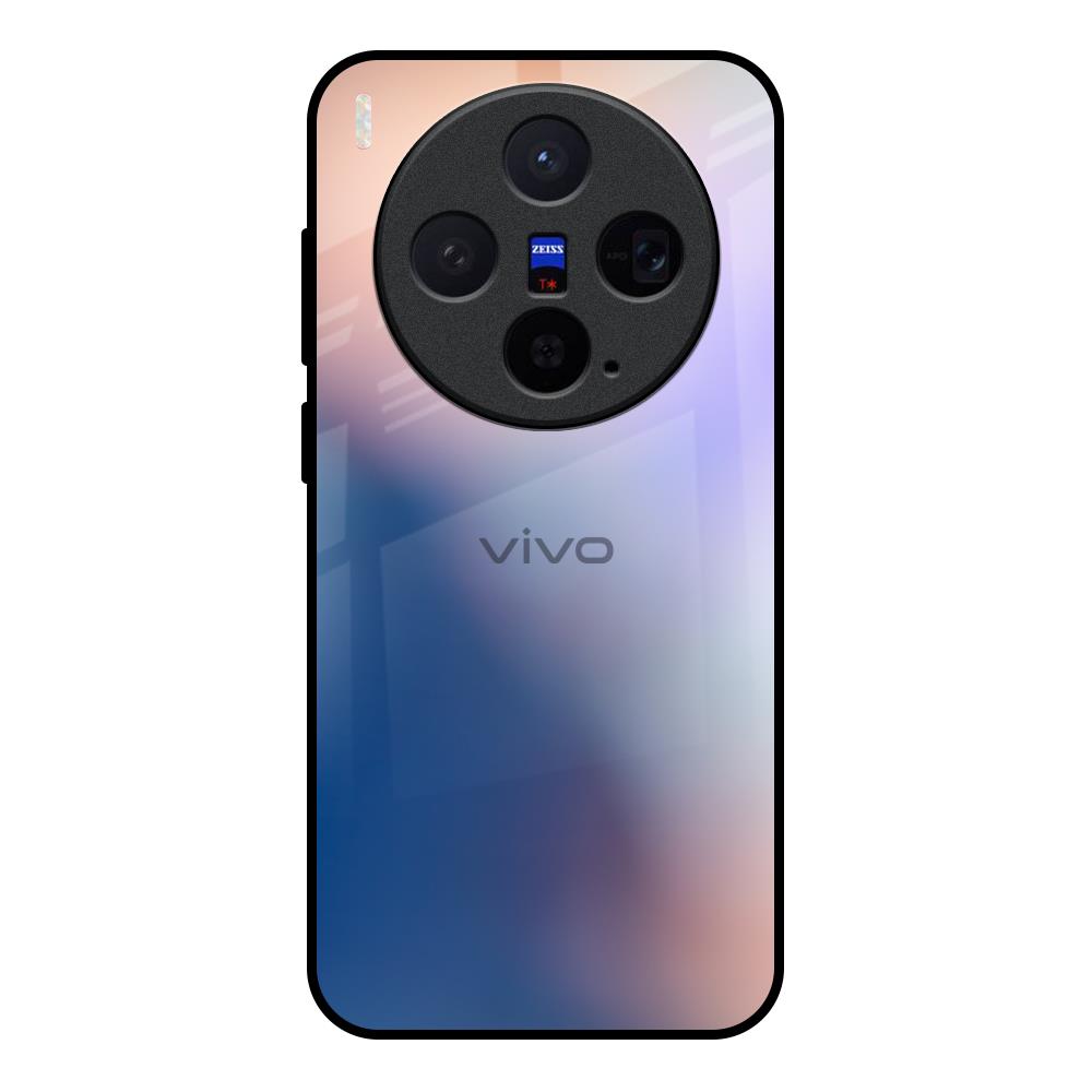 Blue Mauve Gradient Vivo X300 5G Glass Back Cover Online