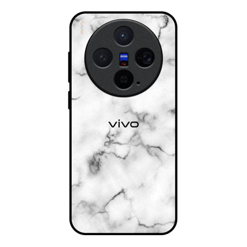 Satin White Marble Vivo X300 5G Glass Back Cover Online