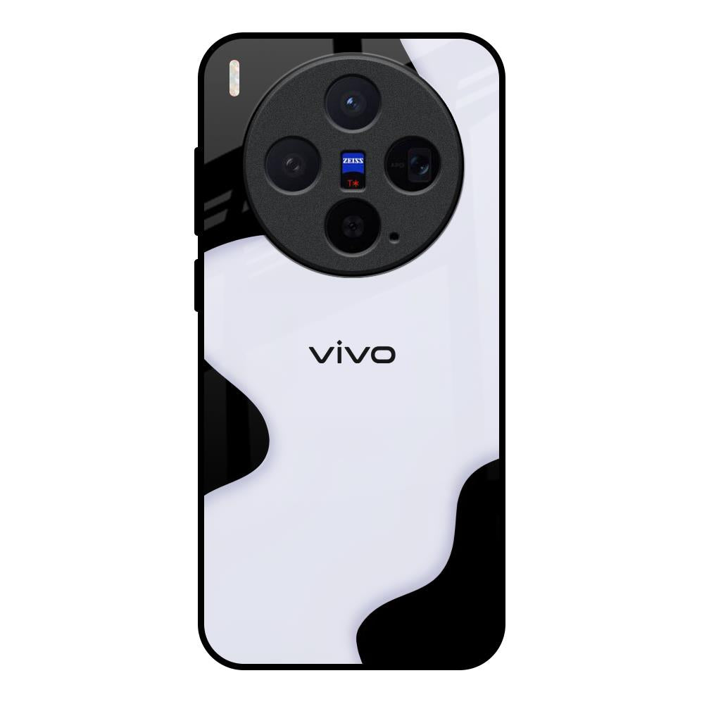 Wheat Cream Wavy Vivo X300 5G Glass Back Cover Online