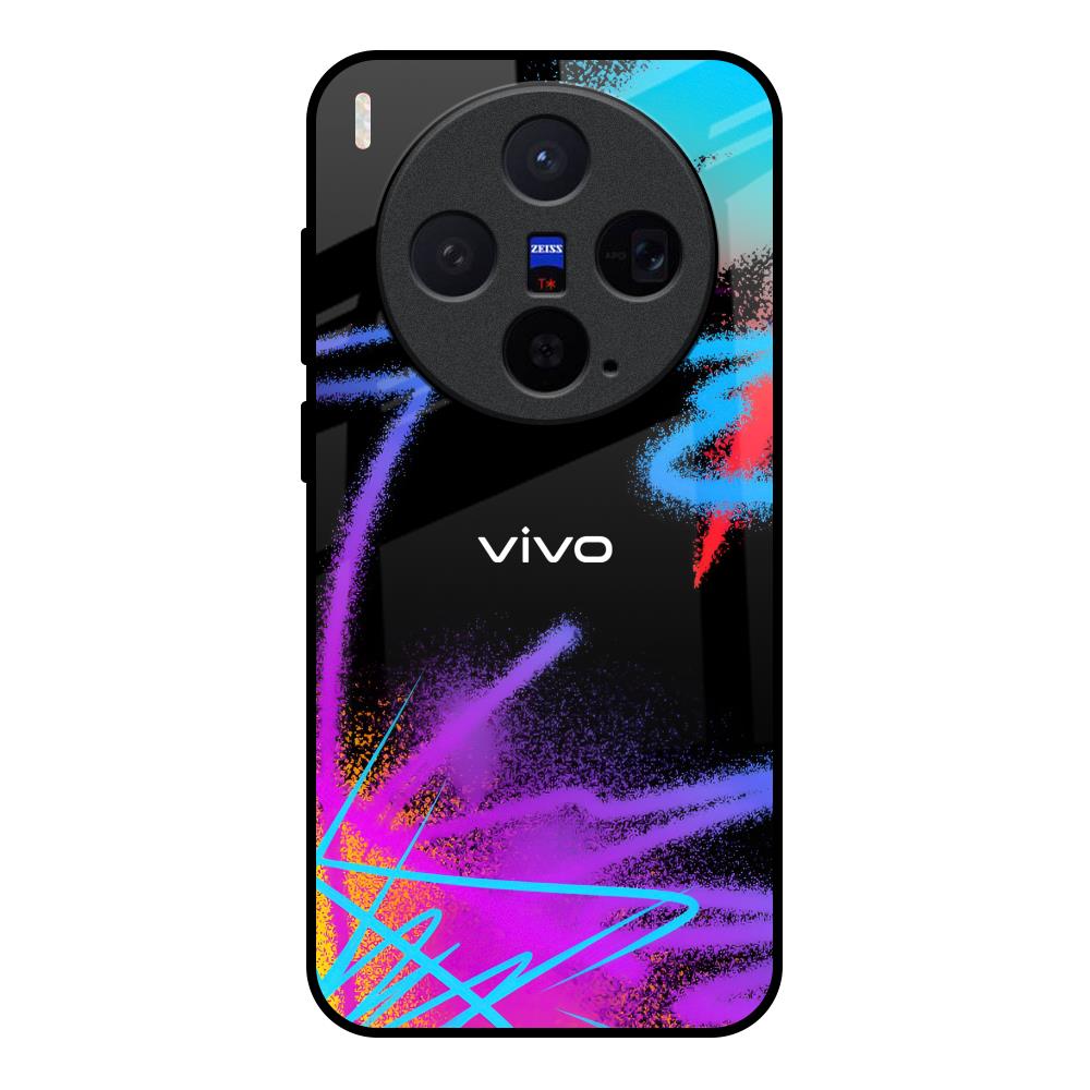 Brushy Color Vivo X300 5G Glass Back Cover Online