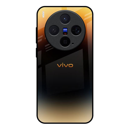Grainy Yellow Vivo X300 5G Glass Back Cover Online