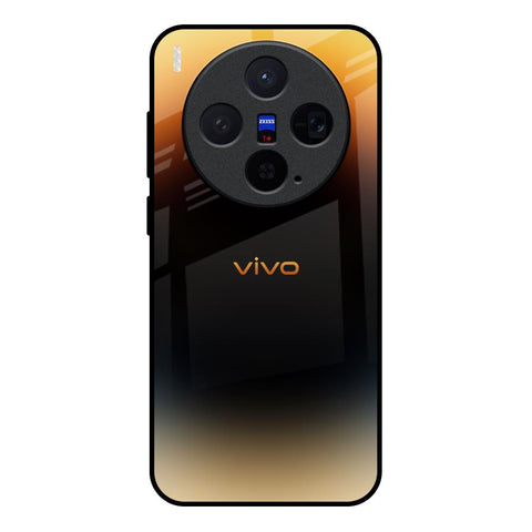 Grainy Yellow Vivo X300 5G Glass Back Cover Online