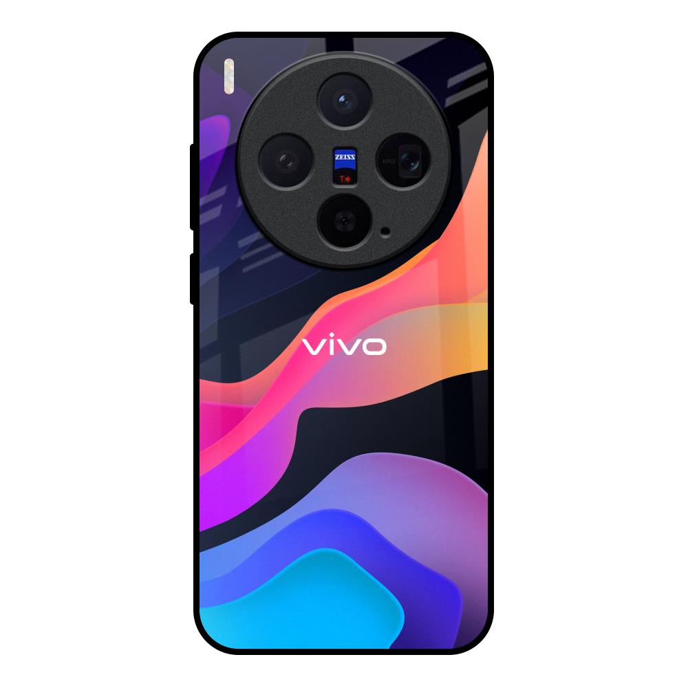 Colorful Fluid Vivo X300 5G Glass Back Cover Online