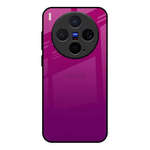 Magenta Gradient Vivo X300 5G Glass Back Cover Online