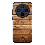 Wooden Planks Vivo X300 5G Glass Back Cover Online