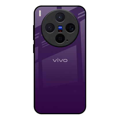Dark Purple Vivo X300 5G Glass Back Cover Online