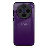 Dark Purple Vivo X300 5G Glass Back Cover Online