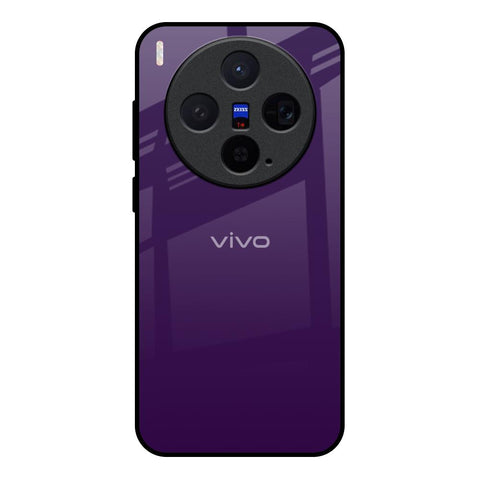 Dark Purple Vivo X300 5G Glass Back Cover Online