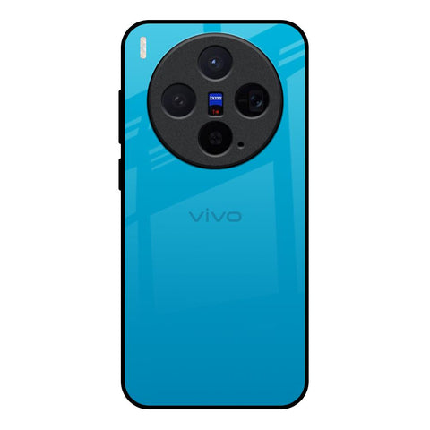 Blue Aqua Vivo X300 5G Glass Back Cover Online