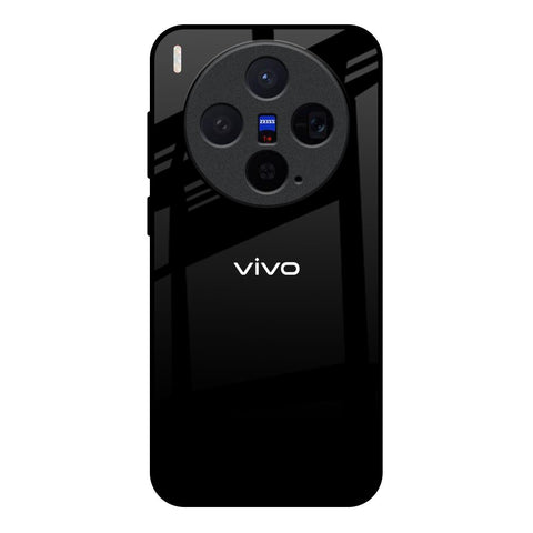 Jet Black Vivo X300 5G Glass Back Cover Online