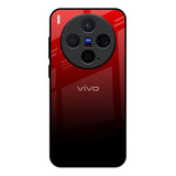 Maroon Faded Vivo X300 5G Glass Back Cover Online