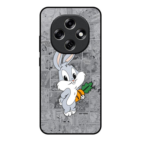 Cute Baby Bunny Oppo F31 Pro 5G Glass Back Cover Online