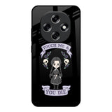 Touch Me & You Die Oppo F31 Pro 5G Glass Back Cover Online
