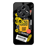 Danger Signs Oppo F31 Pro 5G Glass Back Cover Online