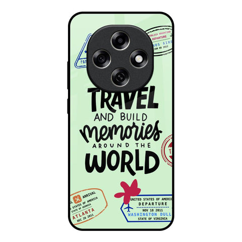 Travel Stamps Oppo F31 Pro 5G Glass Back Cover Online
