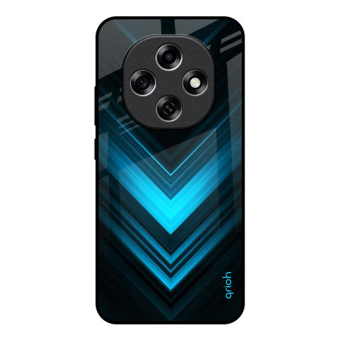 Vertical Blue Arrow Oppo F31 Pro 5G Glass Back Cover Online