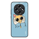 Adorable Cute Kitty Oppo F31 Pro 5G Glass Back Cover Online