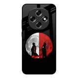 Anime Red Moon Oppo F31 Pro 5G Glass Back Cover Online